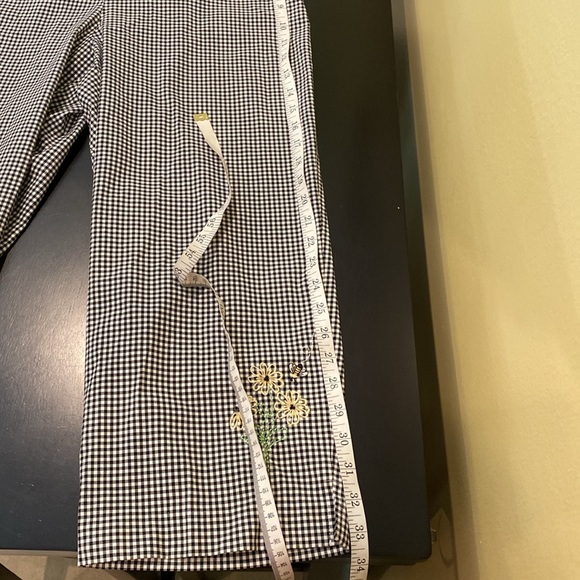 Alfred Dummer Checkered Capris, Size 12 - Picture 6 of 6